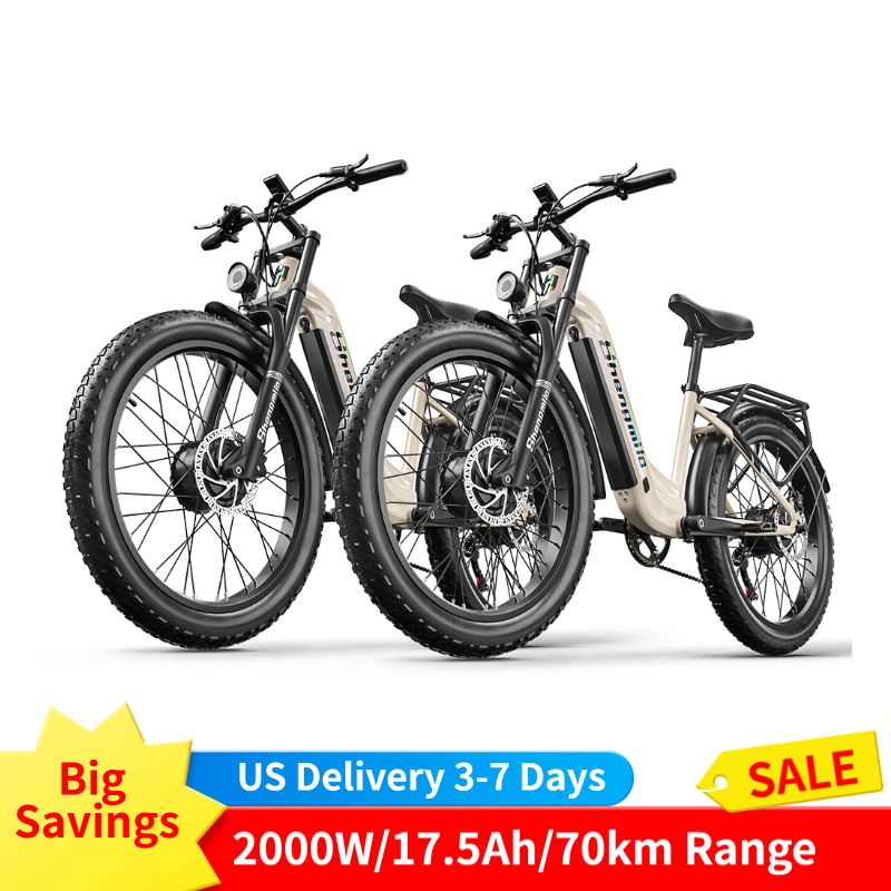 Dvoumotorové elektrické kolo Shengmilo S700 1000W*2 Samsung baterie 17.5Ah