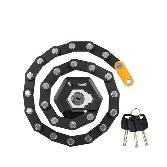 Elektro-Fahrrad-Diebstahlsicherung Faltkettenschloss Diebstahlsicherung tragbare Anti-Hydraulik-Schere
