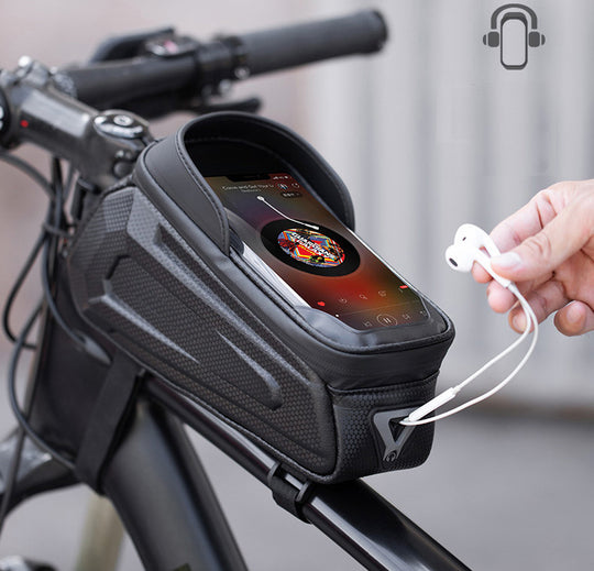 Bolsa para teléfono móvil impermeable para bicicleta