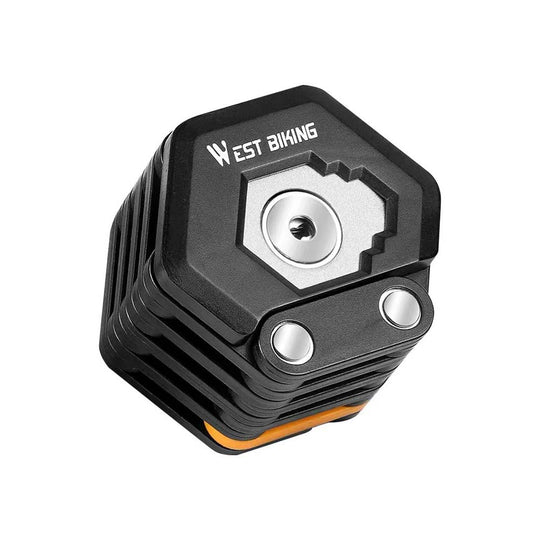 Serrure antivol de vélo électrique serrure à chaîne pliante cisaillement anti-hydraulique portable anti-vol
