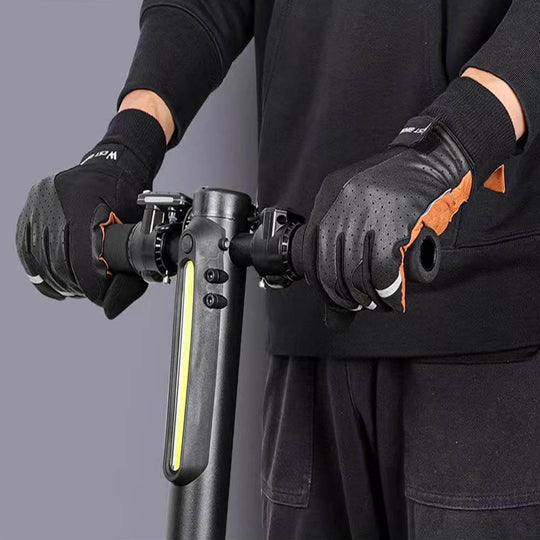 Zimske tople rukavice s dugim prstima za brdski biciklizam koje apsorbiraju udarce